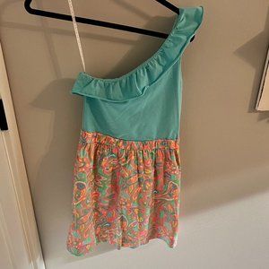 Lilly Pulitzer One Shoulder Dress